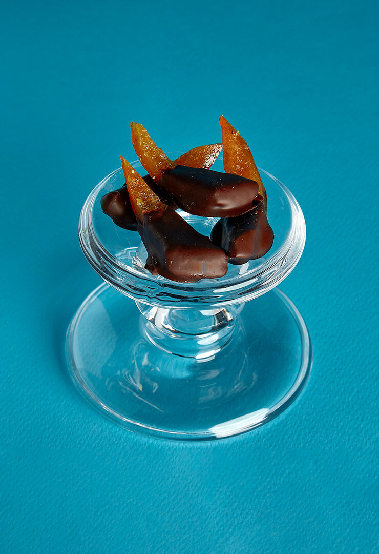 Scorzette di arancia candite